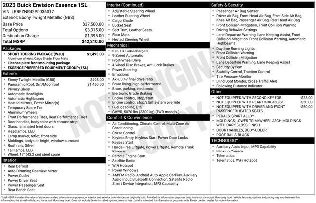 2023 Buick Envision Essence