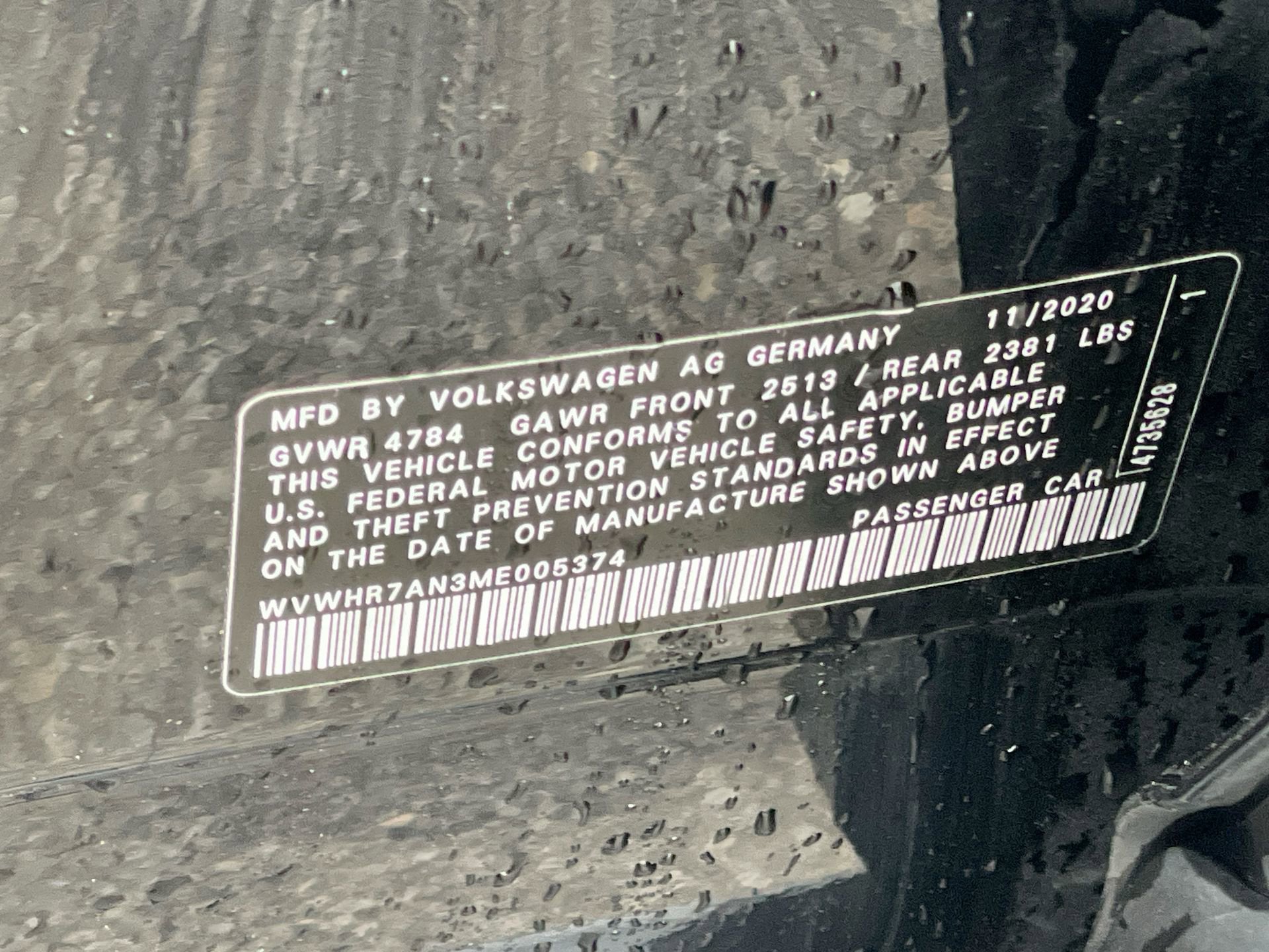 2021 Volkswagen Arteon SEL R-Line