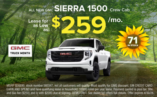 ALL NEW GMC SIERRA 1500 Crew Cab