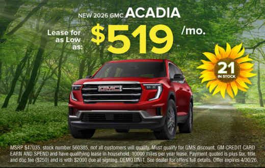 ALL NEW GMC ACADIA