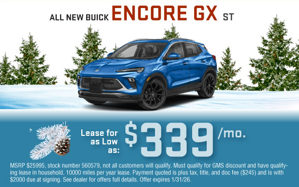 ALL NEW BUICK ENCORE GX ST