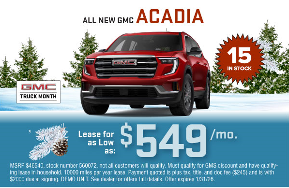 ALL NEW GMC ACADIA